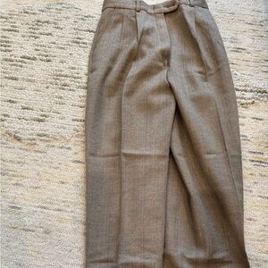Classic Brown 100 percent wool Trousers